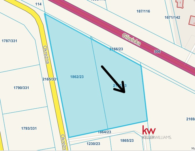 Działka Usługowo-Mieszkaniowa przy trasie 44