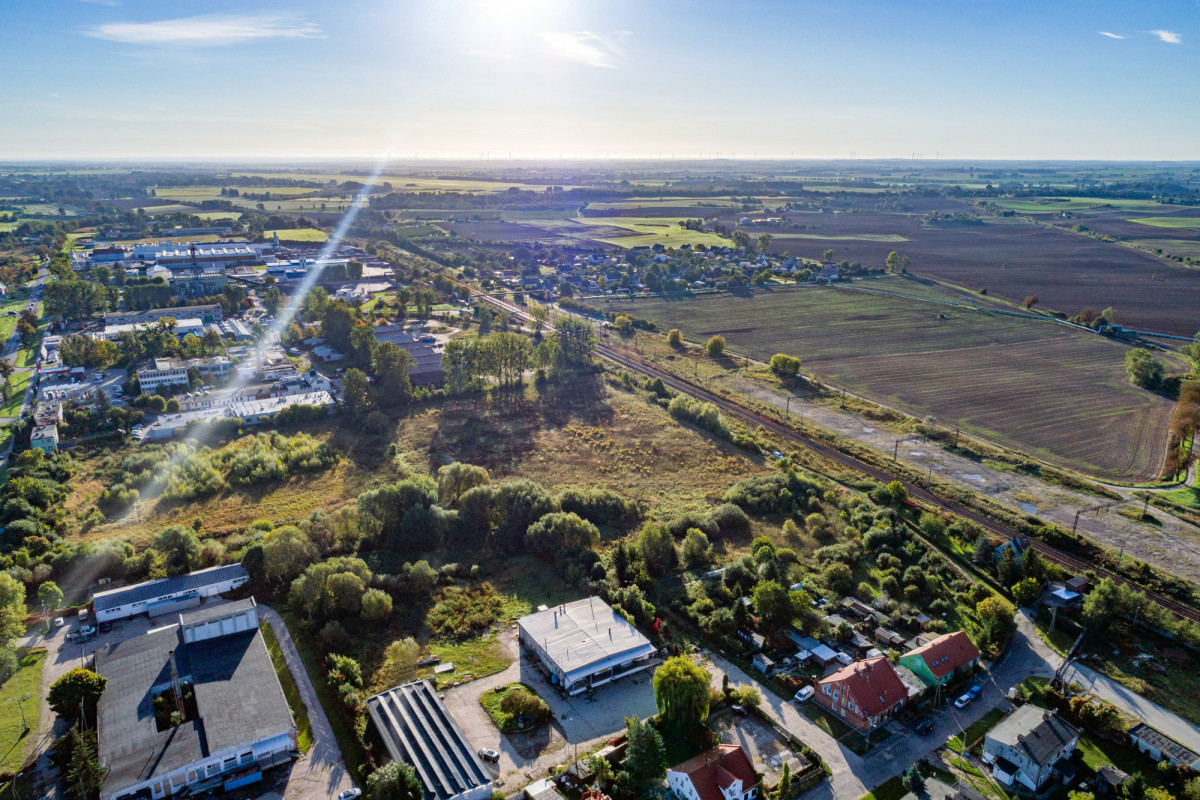 Teren z dostępem do torów kolejowych