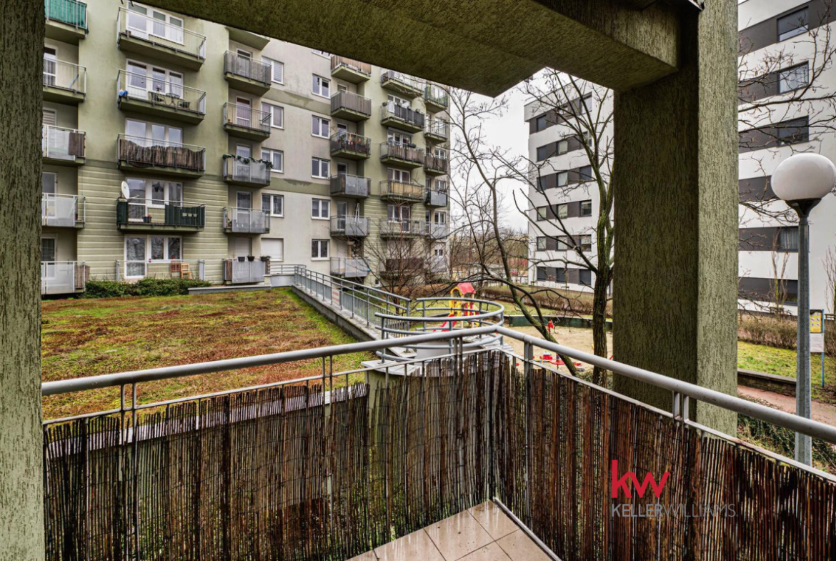 3 pokoje z balkonem | Wysoki parter | Piątkowo