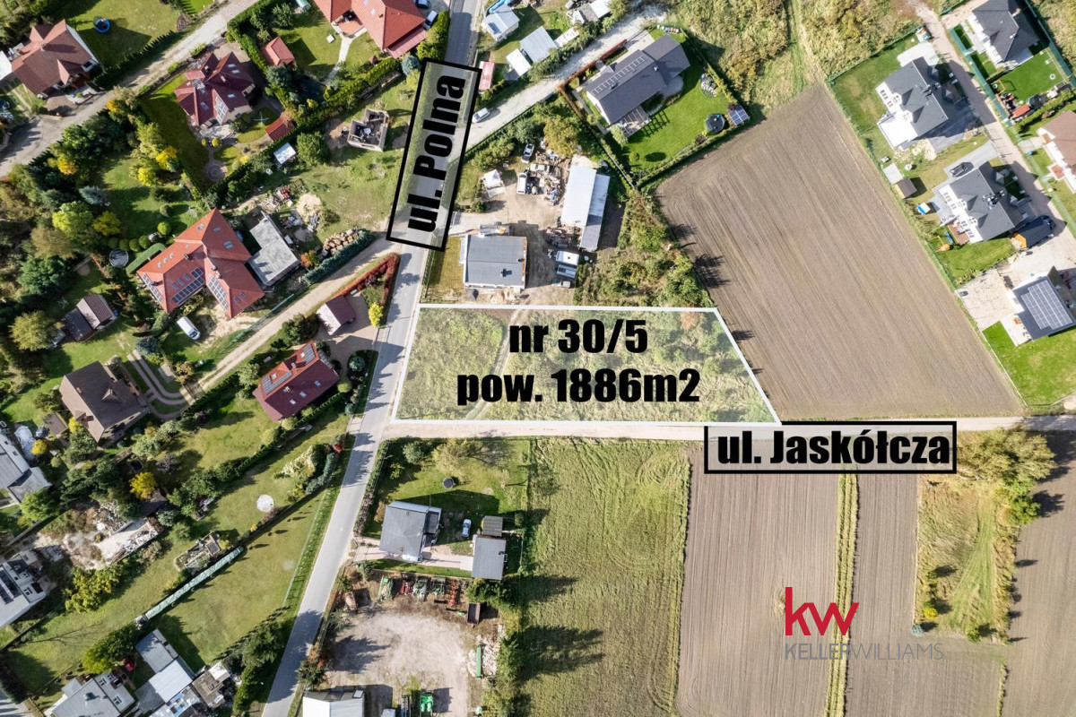 72993095 Działka budowlana Krzyszkowo 1886m2 z wydanymi WZ