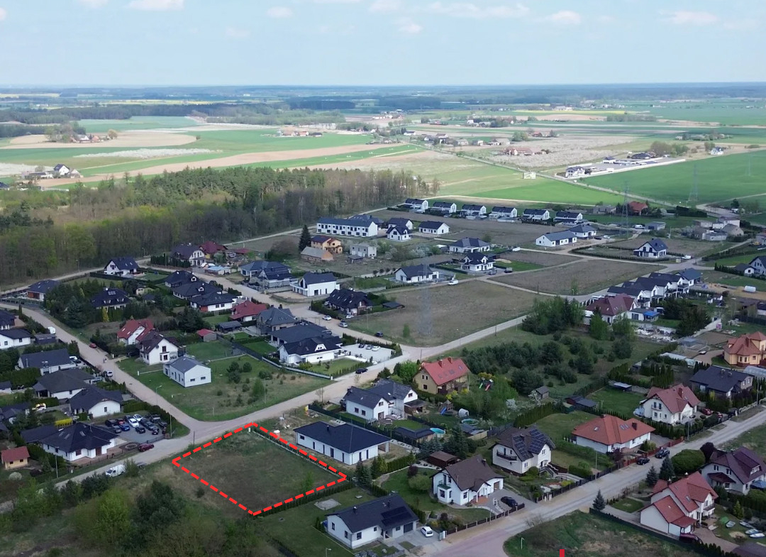 Atrakcyjna działka z planem zagospodarowania