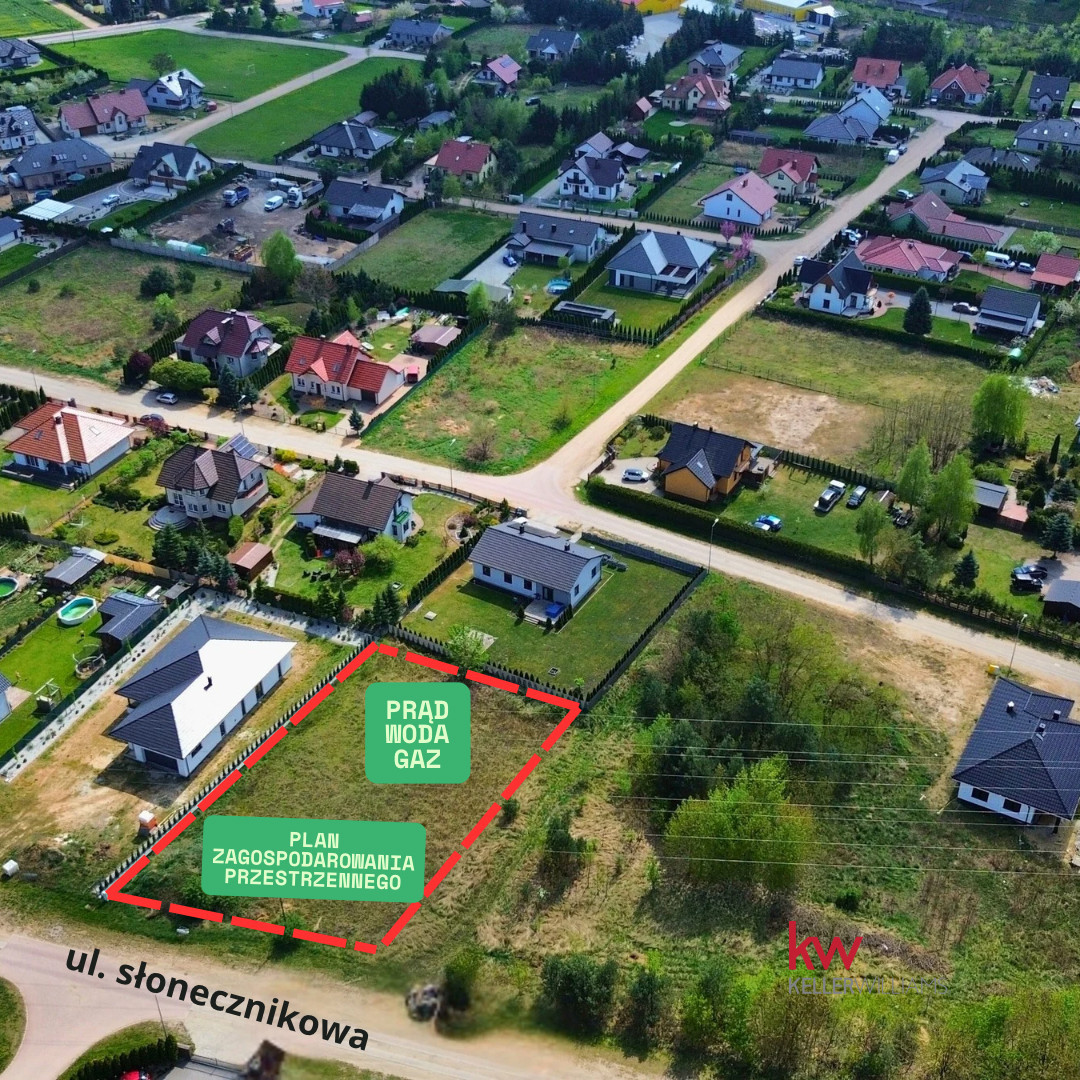 Atrakcyjna działka z planem zagospodarowania