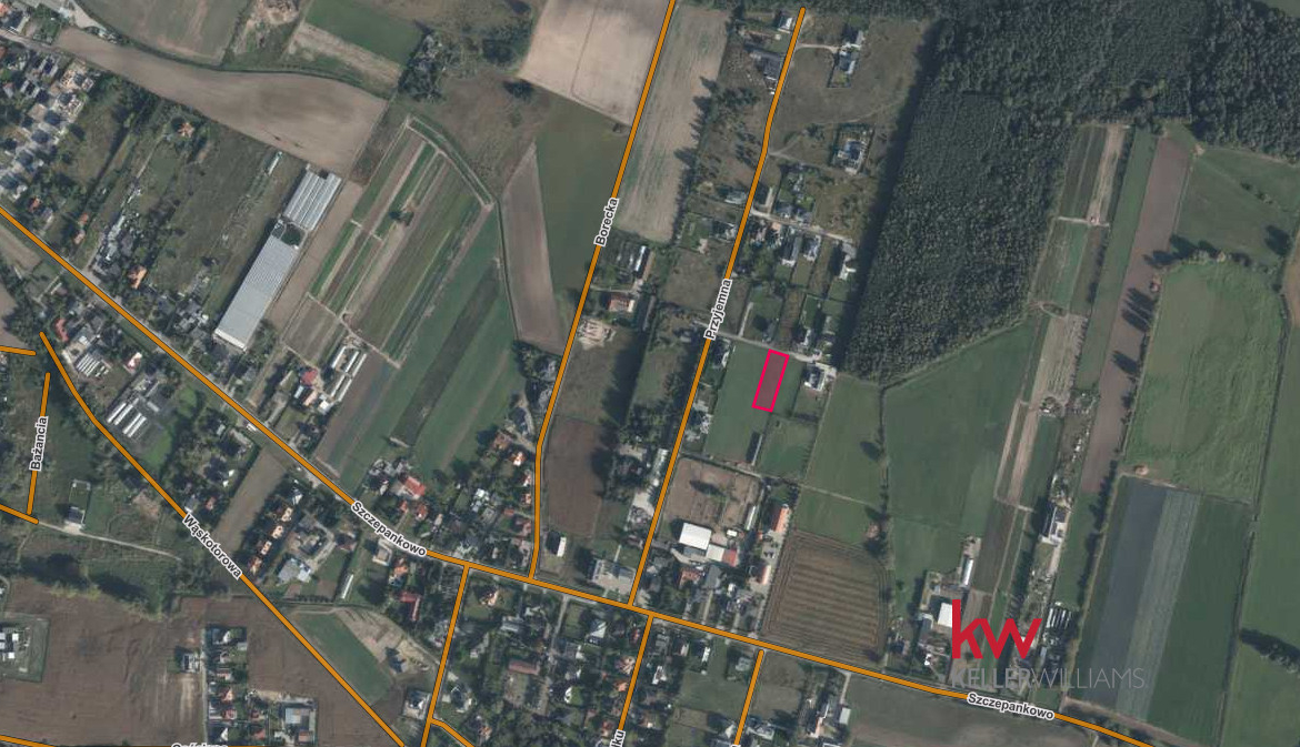 Działka budowlana – Pod lasem, Poznań Szczepankowo