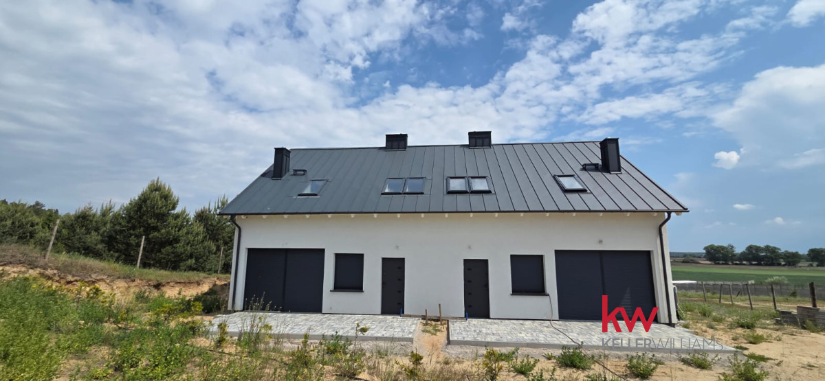 Dom w zabudowie bliźniaczej – prawa strona