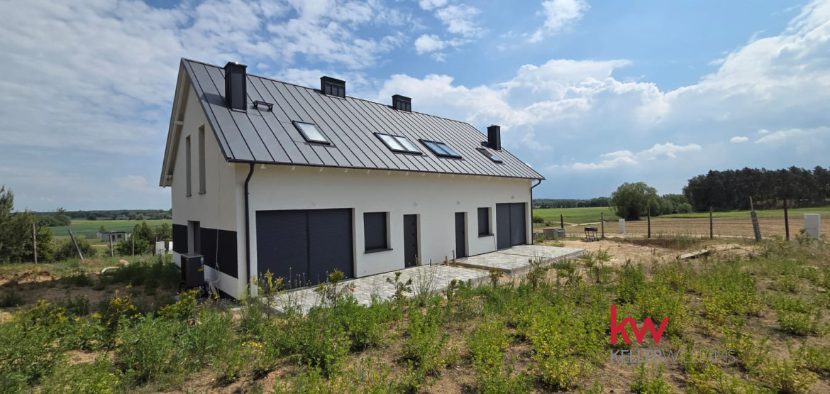 Dom w zabudowie bliźniaczej – lewa strona | Mieści