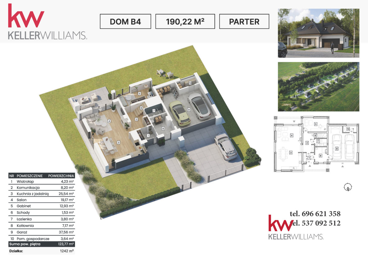 95172752 Nowy dom z dużą działką i zieloną okolicą dookoła