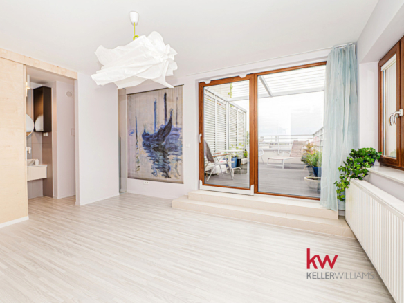 Apartament na skraju lasu | Taras na dachu |