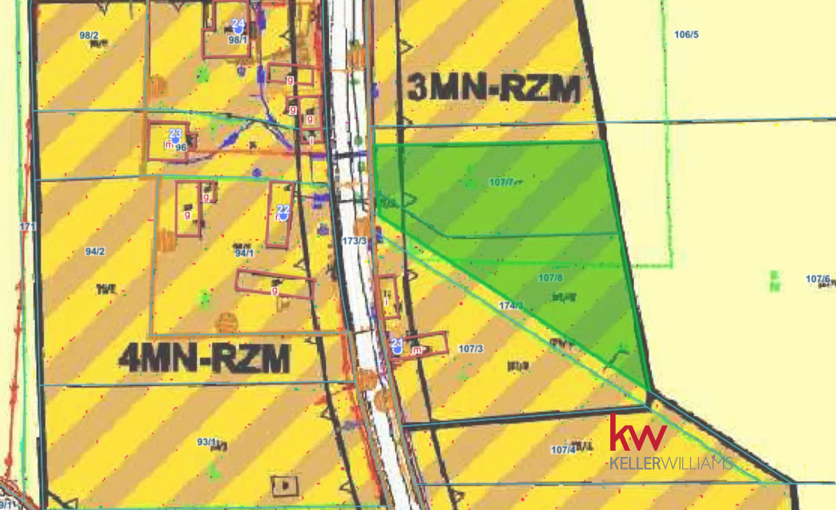 98401169 Duża działka budowlana z widokiem na las