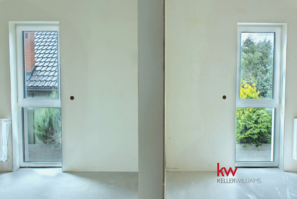 Nowoczesny dom w szeregowej zabudowie  Gowarzewo