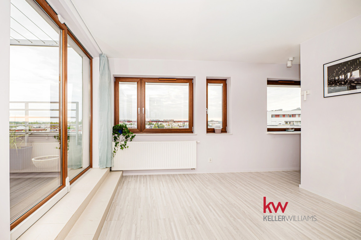 Apartament na skraju lasu | Taras na dachu – 17m²