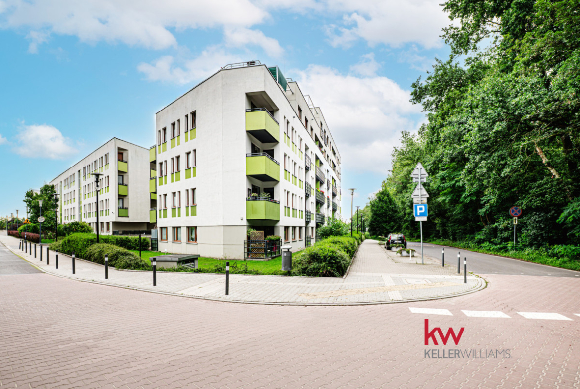 Apartament na skraju lasu | Taras na dachu – 17m²