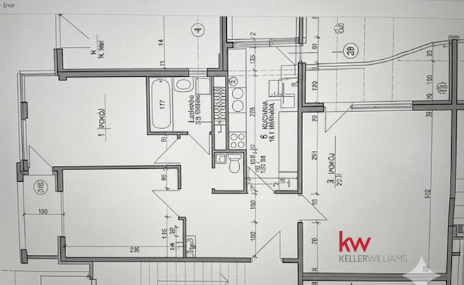 2 balkony i świetny układ, 3 pokoje, 69 m2, Wilda