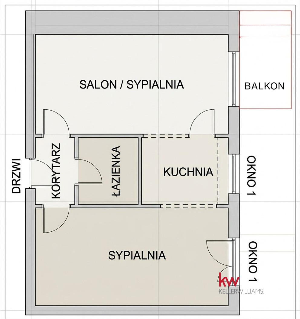 1. piętro z balkonem – Urządź po swojemu!
