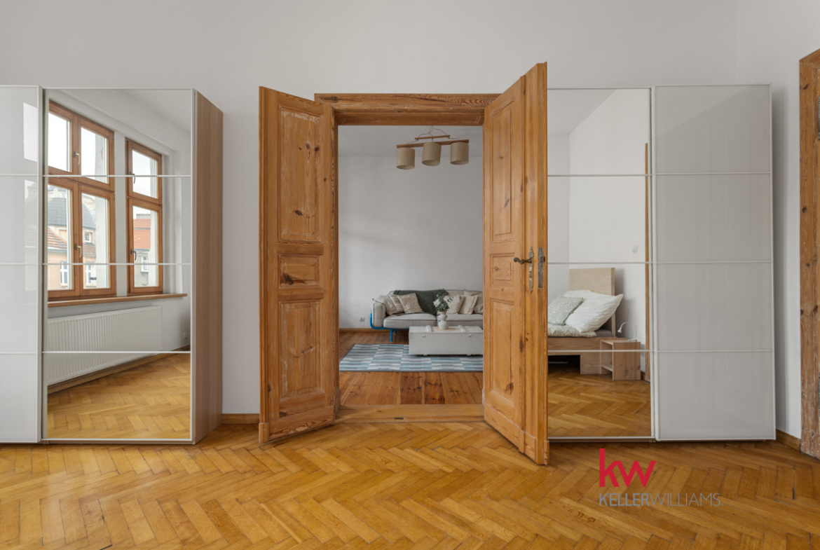 64 m² | 2 duże pokoje | Jeżyce | Kamienica