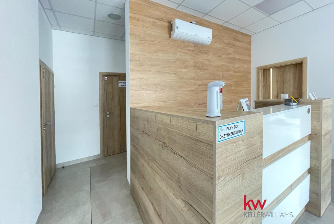 Lokal – idealny pod biuro, usługi lub gabinet.
