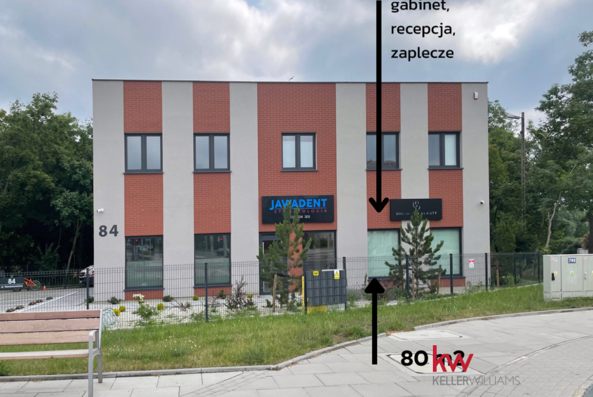Lokal – idealny pod biuro, usługi lub gabinet.