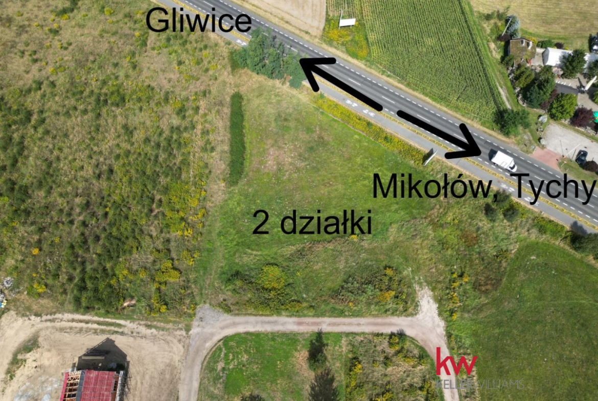 Działka Usługowo-Mieszkaniowa przy trasie 44