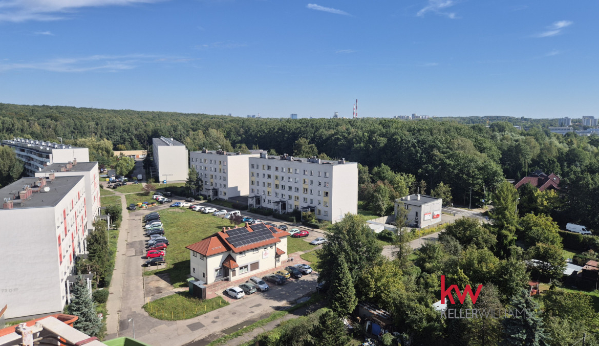 Katowice, 71,3 m² | 3 pokoje + jadalnia| panorama
