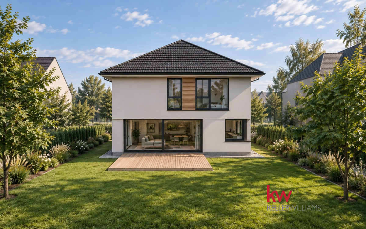 115940477 Działka z projektem domu 173 m2, z pozwoleniem.