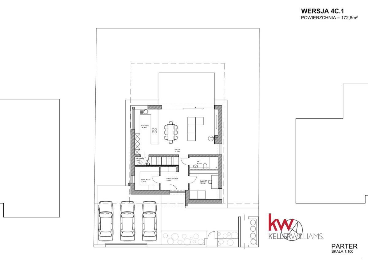 115940513 Działka z projektem domu 173 m2, z pozwoleniem.