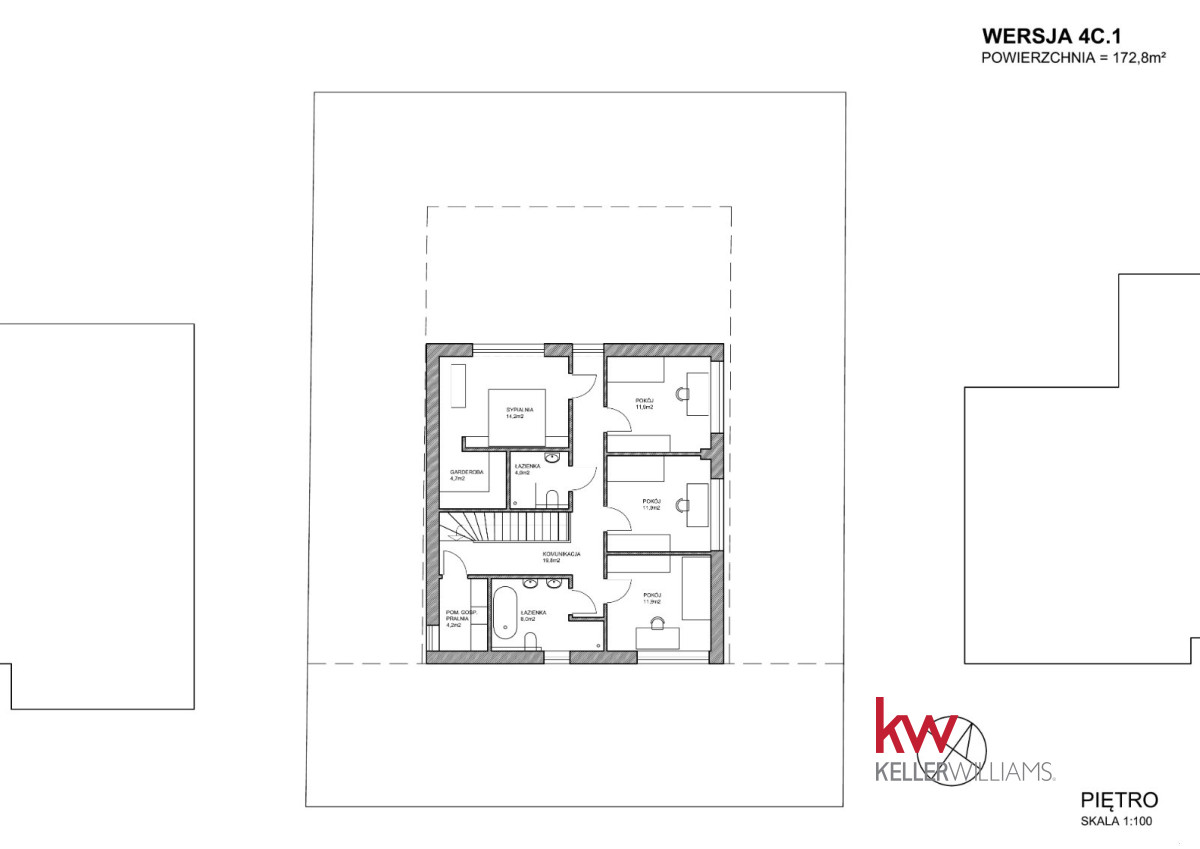 115940528 Działka z projektem domu 173 m2, z pozwoleniem.