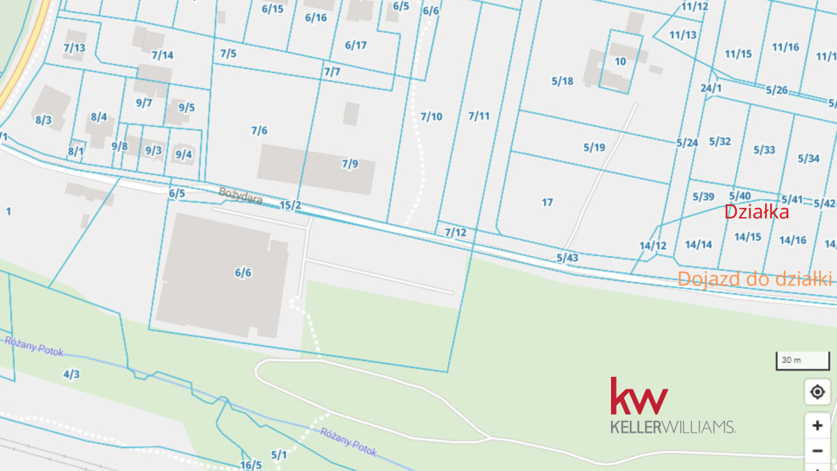 95906885 Działka Naramowice Potok Różany