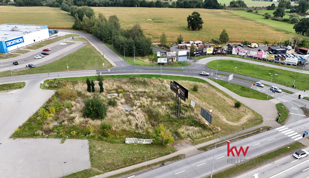 Działka inwestycyjna/ centrum Żor/ duży ruch