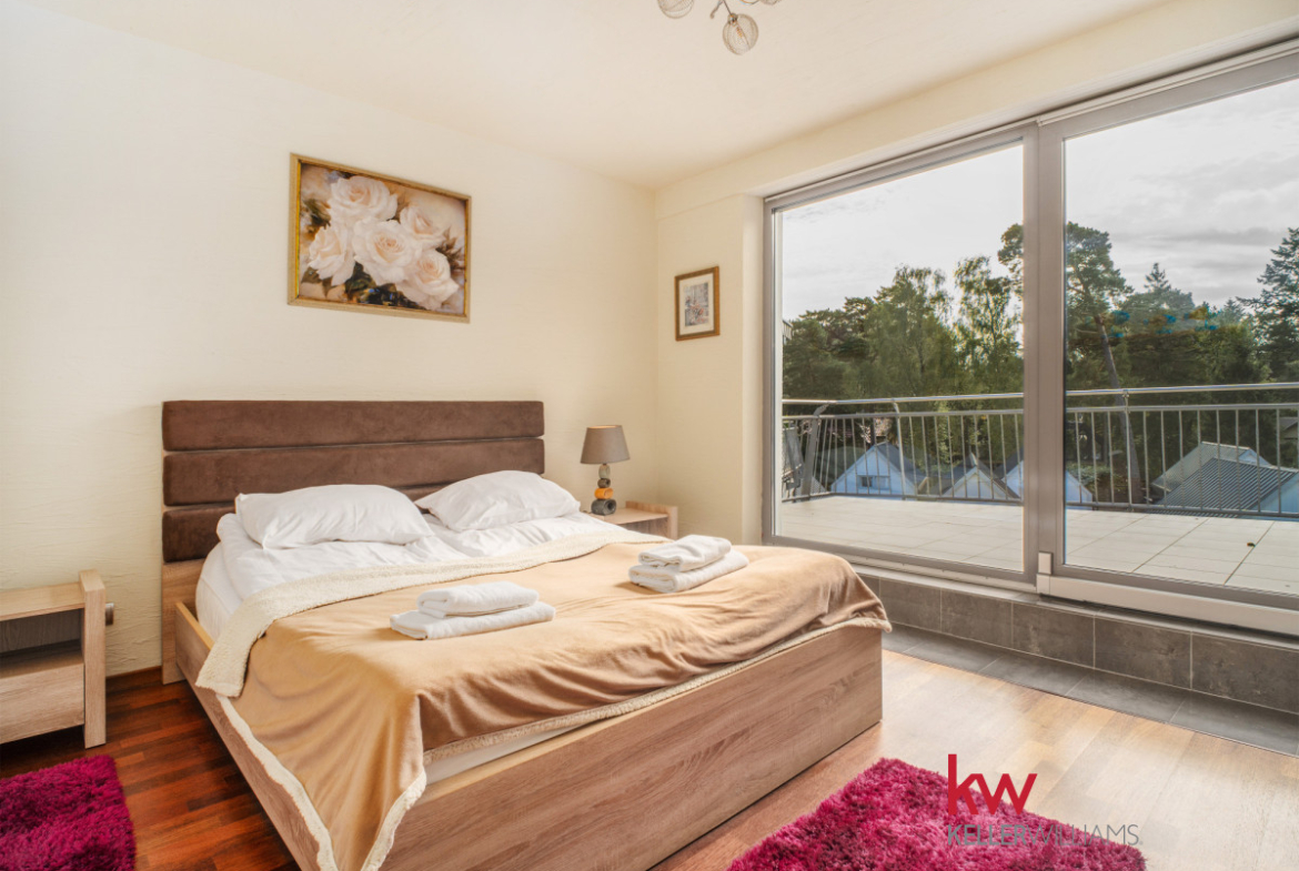 Dwupoziomowy apartament | 100 m od morza | basen