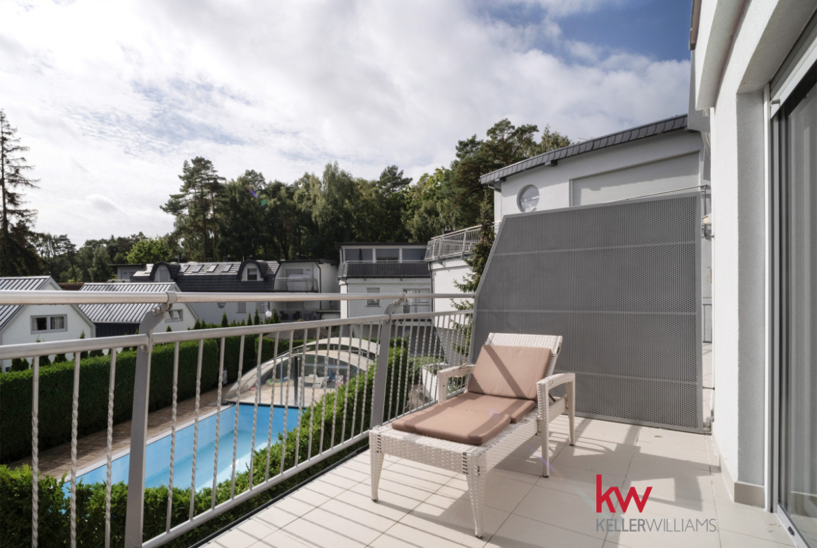 Dwupoziomowy apartament | 100 m od morza | basen