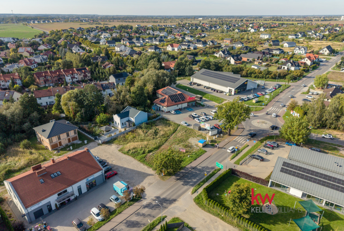 1197 m² pod usługi | MPZP | media | Lusówko
