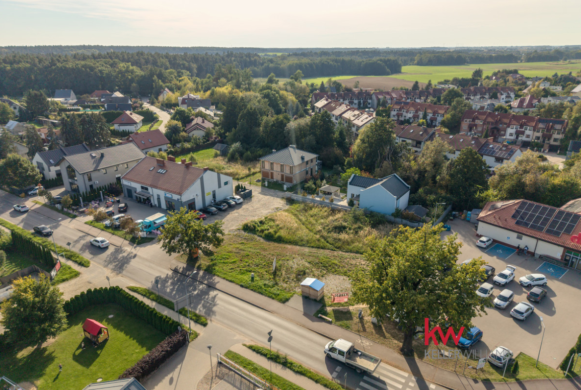 1197 m² pod usługi | MPZP | media | Lusówko
