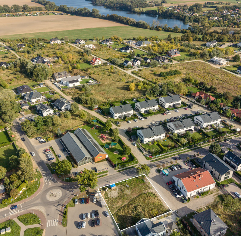 1197 m² pod usługi | MPZP | media | Lusówko