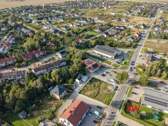 1197 m² pod usługi | MPZP | media | Lusówko