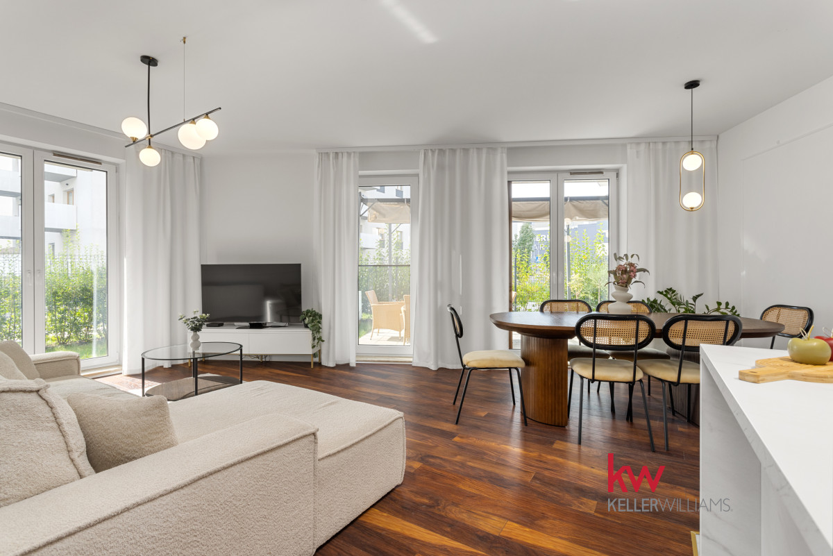 Umeblowane 3 pokoje, ogród 51 m² | Łacina | 2023 r