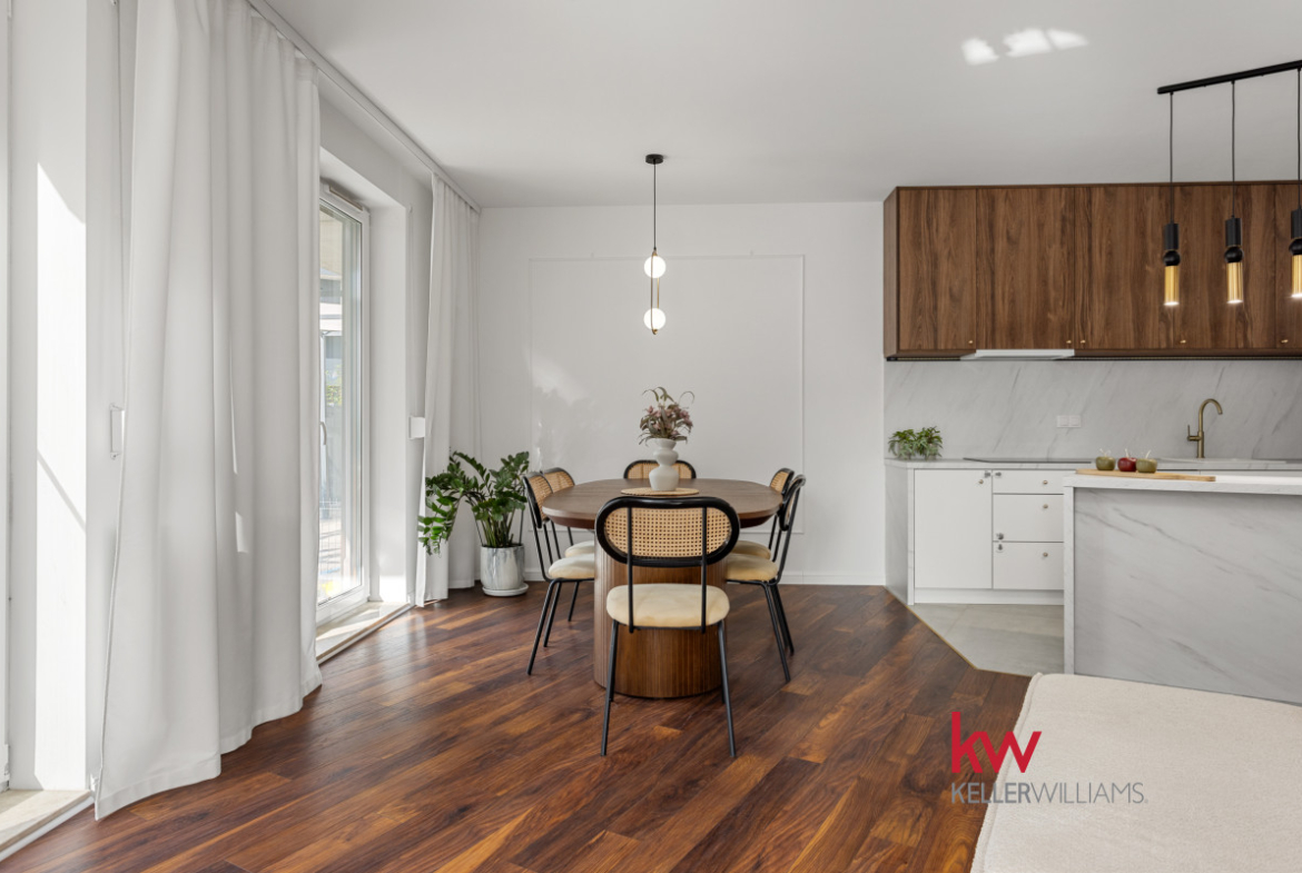 Umeblowane 3 pokoje, ogród 51 m² | Łacina | 2023 r