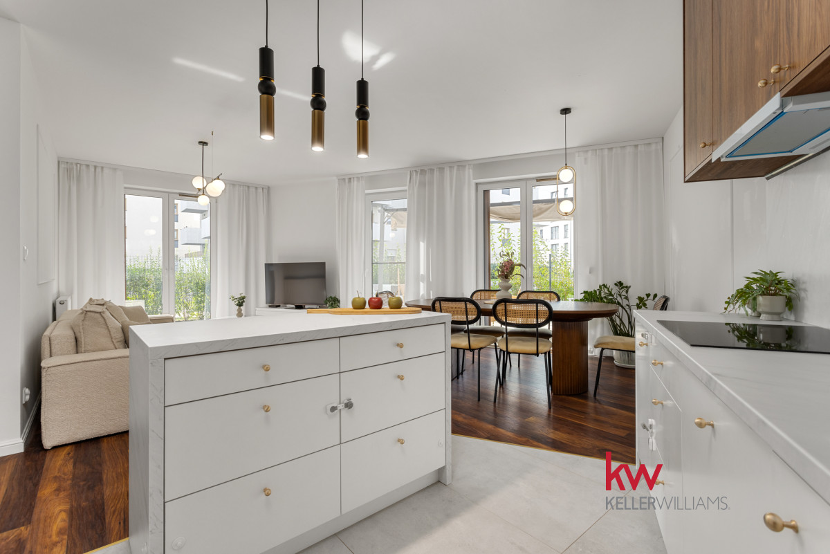Umeblowane 3 pokoje, ogród 51 m² | Łacina | 2023 r
