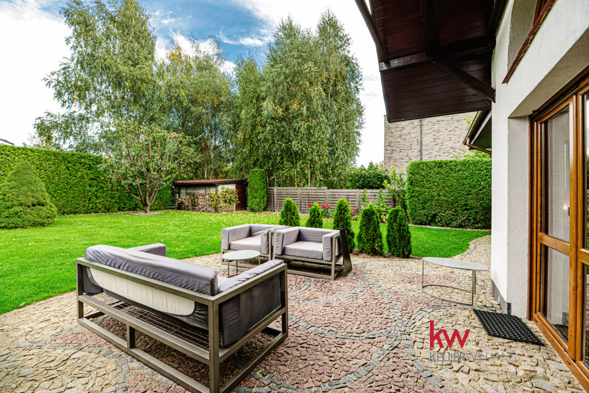 Dom z antresolą i pięknym ogrodem | 140 m²