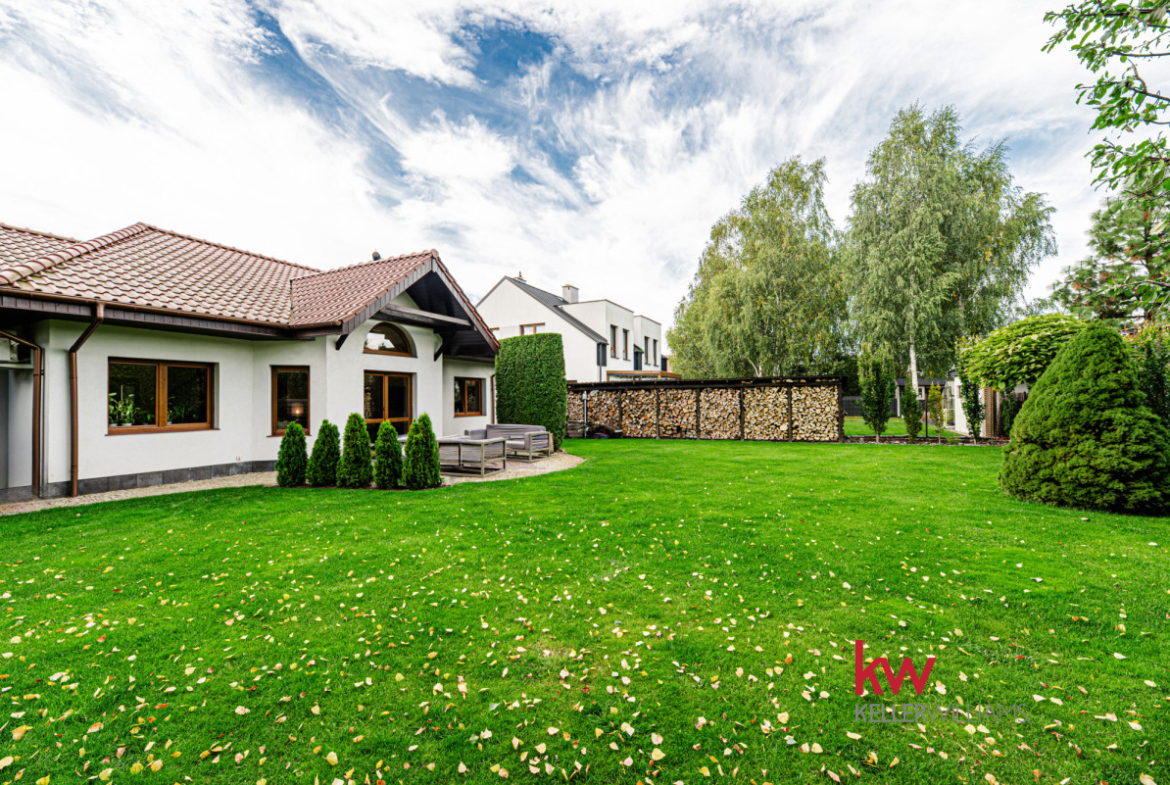 Dom z antresolą i pięknym ogrodem | 140 m²
