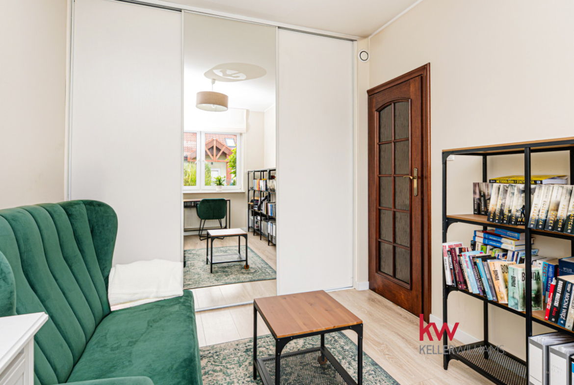 Dom z antresolą i pięknym ogrodem | 140 m²