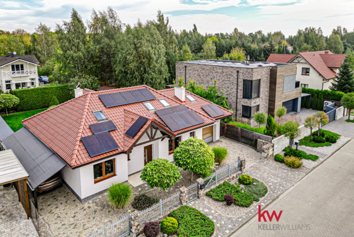 Dom z antresolą i pięknym ogrodem | 140 m²