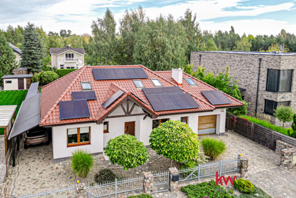 Dom z antresolą i pięknym ogrodem | 140 m²