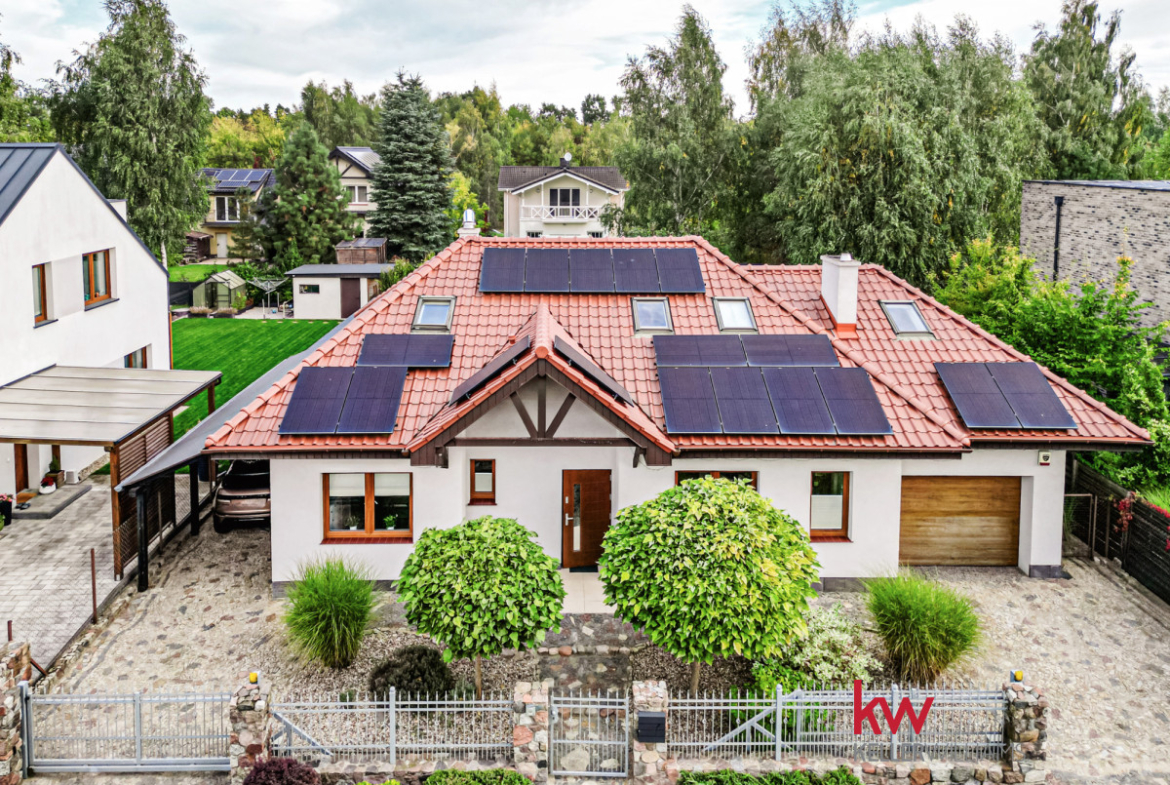 Dom z antresolą i pięknym ogrodem | 140 m²