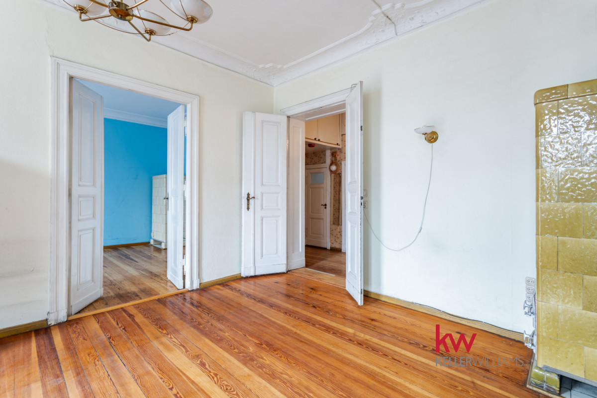100,8 m² | Oryginalne detale | Kamienica, balkon