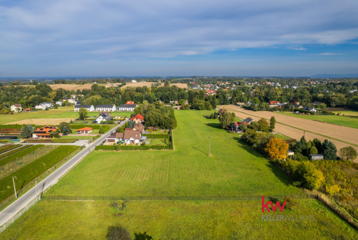Działka budowlana w Kozach – zielona okolica