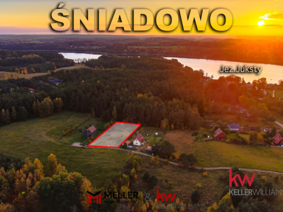 Mazury | 3010 m² przy lesie | 250 m od jeziora | WZ