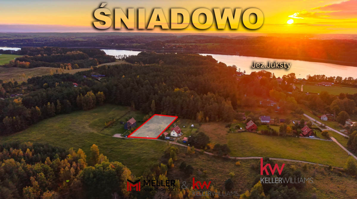 Mazury | 3010 m² przy lesie | 250 m od jeziora | WZ