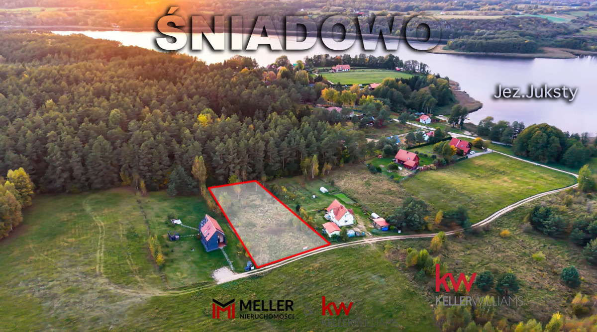 Mazury | 3010 m² przy lesie | 250 m od jeziora | WZ