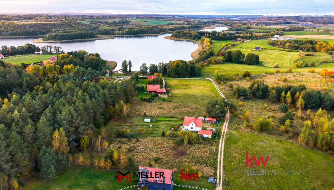 Mazury | 3010 m² przy lesie | 250 m od jeziora | WZ