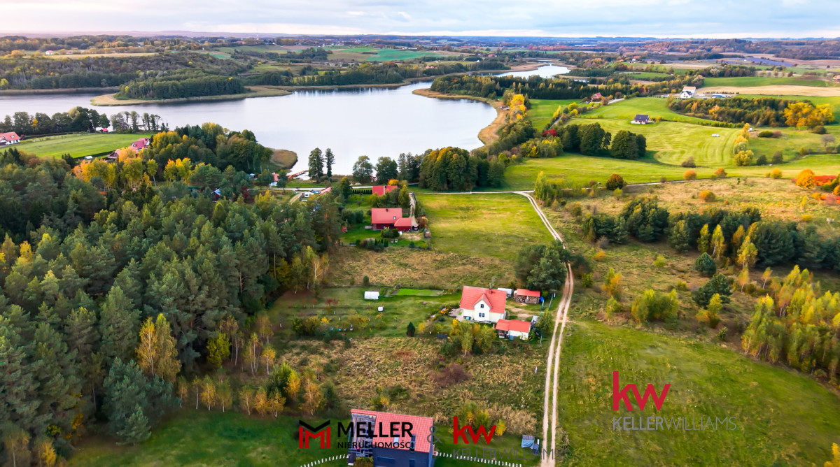 Mazury | 3010 m² przy lesie | 250 m od jeziora | WZ