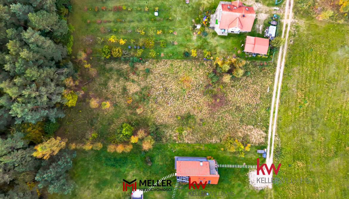Mazury | 3010 m² przy lesie | 250 m od jeziora | WZ